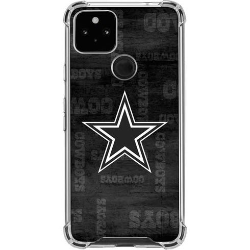 NFL Dallas Cowboys Black & White Pixel Cases